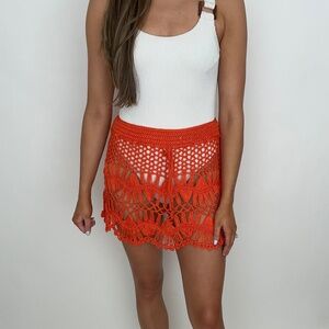 Crochet Cover Up Skirt